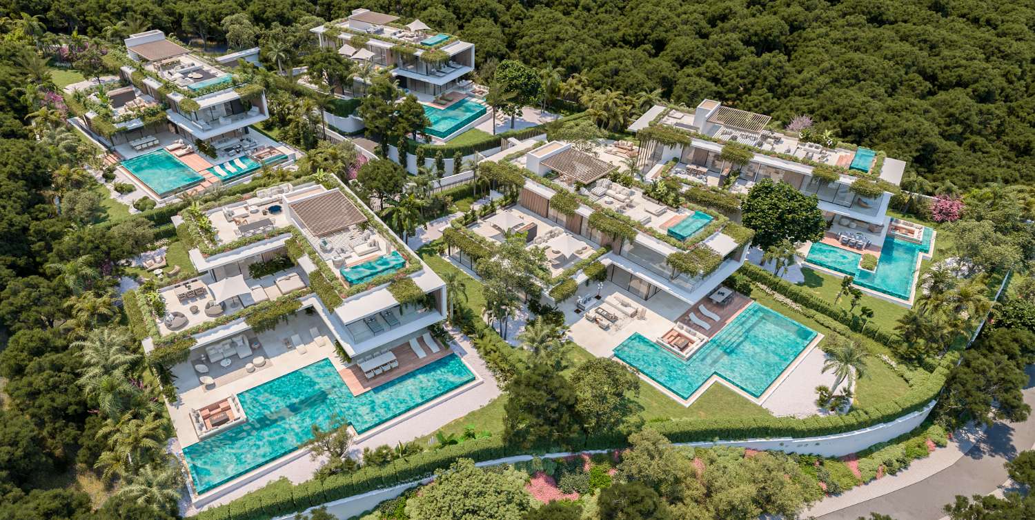 Villas Independientes en Construcción en Cascada de Camoján, Marbella: Lujo y Exclusividad en su Máxima Expresión